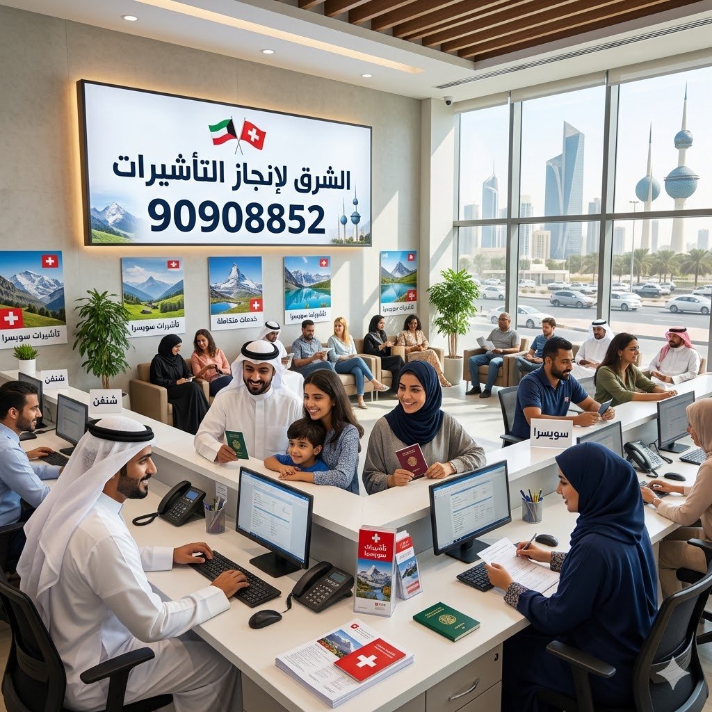 مكتب استخراج فيزا سويسرا من الكويت للكويتيين والمقيمين