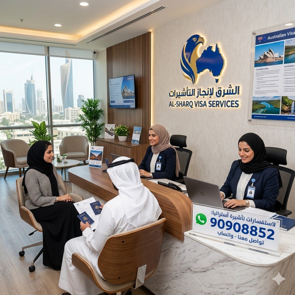 مكتب استخراج فيزا استراليا من الكويت مع أفضل خدمات التقديم وحجز المواعيد